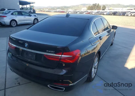 2016 BMW 740 I from USA, damaged, VIN WBA7E2C51GG547876
